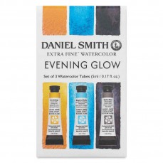 ESTOJO AQUARELA DANIEL SMITH 5ml 03 TUBOS 5ml - EVENING GLOW
