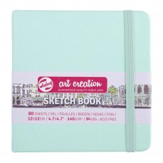 SKETCHBOOK TALENS FRESH MINT 12X12 80 FOLHAS