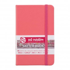 SKETCHBOOK TALENS CORAL 09X14 80 FOLHAS