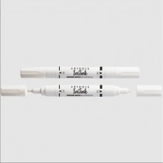 MARCADOR ARTOOLS INSTINK ACRILICO BRANCO PONTA DUPLA W01