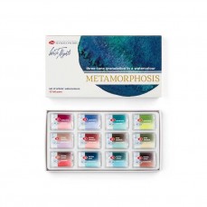 ESTOJO AQUARELA WHITE NIGHTS 12 PANS METAMORPHOSES